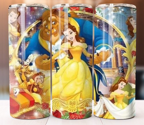 Beauty and beast bicchiere - bicchiere, 20