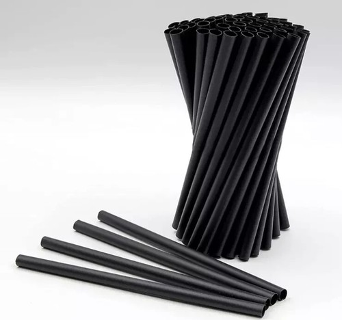 1000 cannucce nere plastica - di,