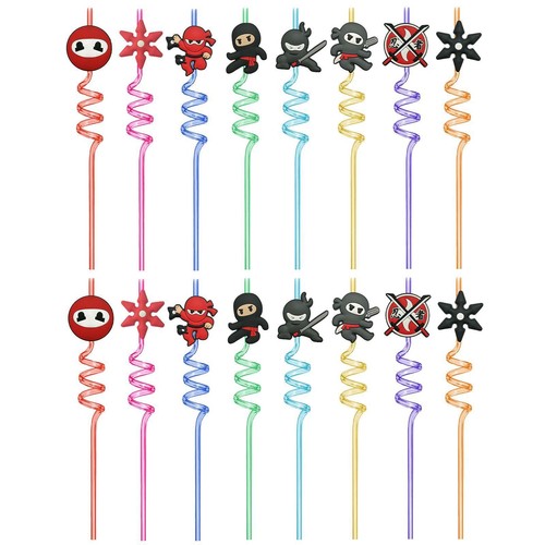 Pezzi cannucce tema ninja - tema,