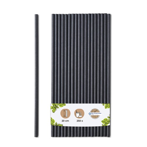 Cannucce carta 20cm 5mm - di,