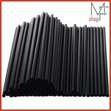 CANNUCCE PLASTICA NERE COKTAIL