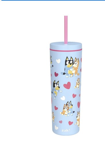 Bicchiere san valentino bluey - valentino,