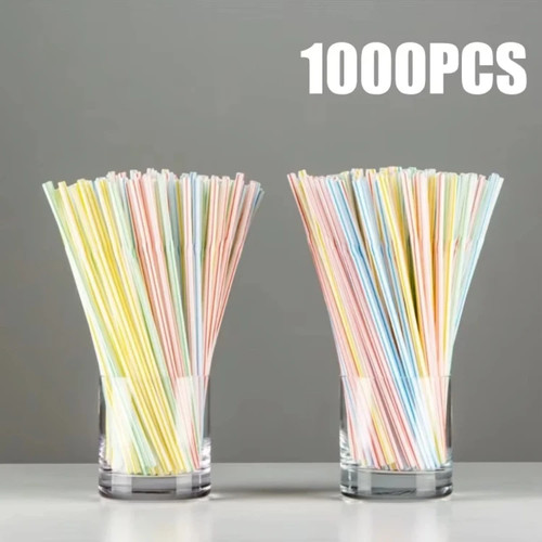 100 1000 cannucce flessibili - cannucce,