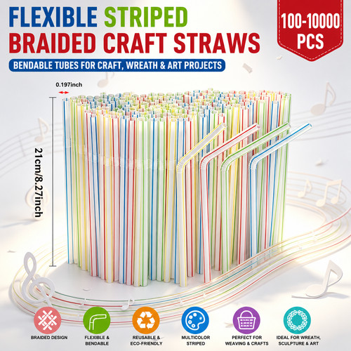 100 10000 pezzi cannucce - 100-10000,