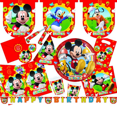 Set compleanno micky maus - set, di