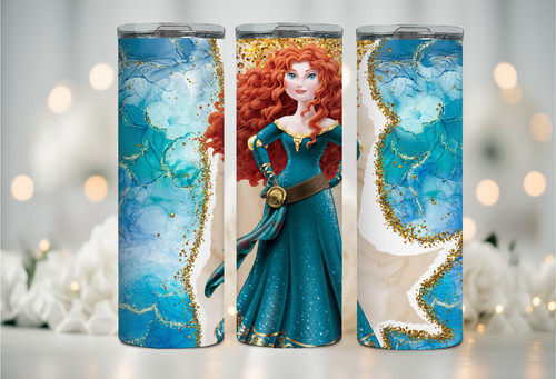 Bicchiere princess brave 20 - bicchiere,